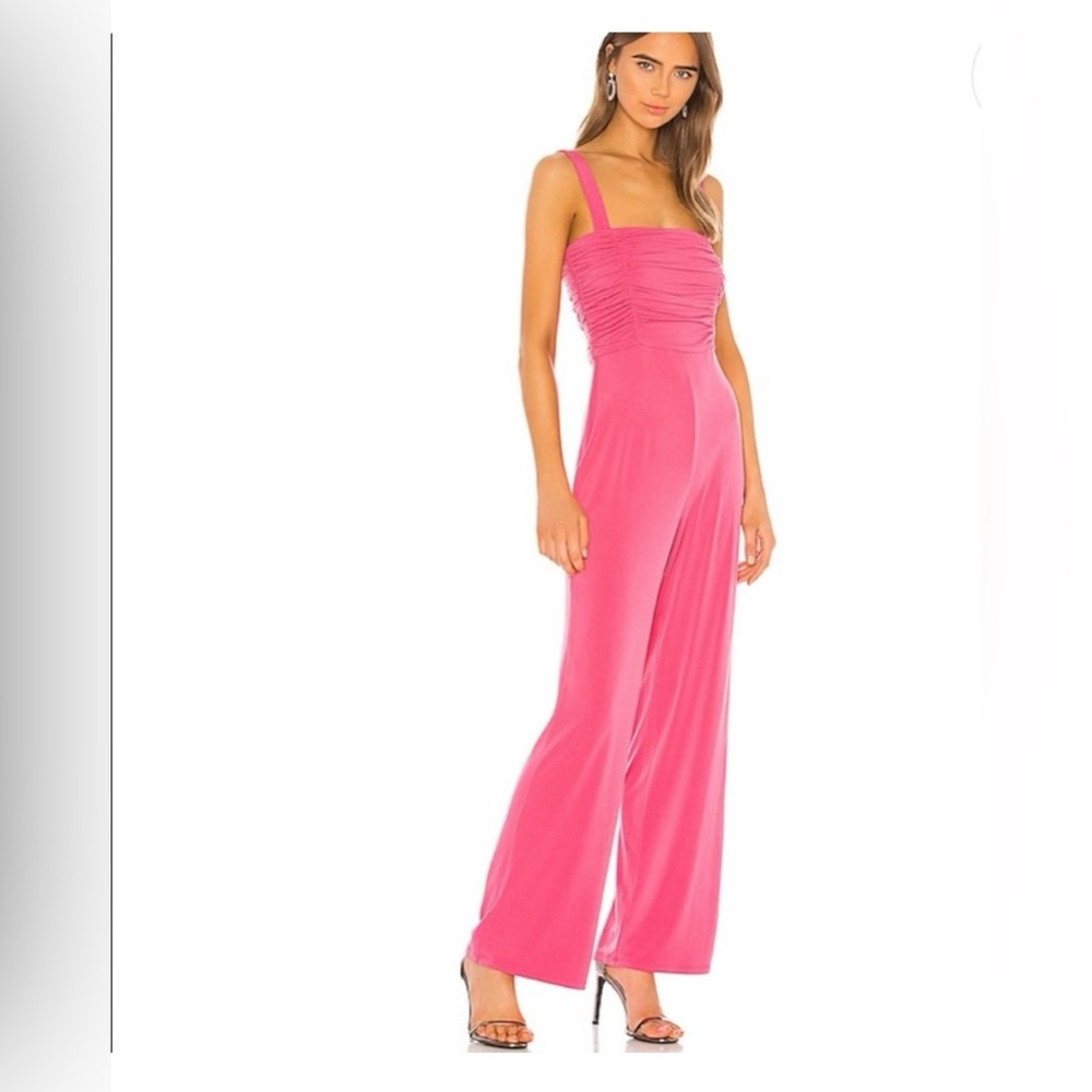H:Ours Pink Jumpsuit Wide Leg Women’s XXS New with Tags NWT Revolve